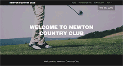 Desktop Screenshot of newtoncountryclub.com